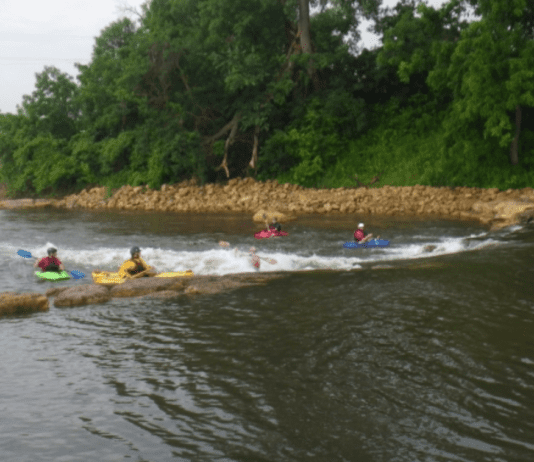 The History of a 19th-Century Dam in Manchester Turned “Whitewater Park”